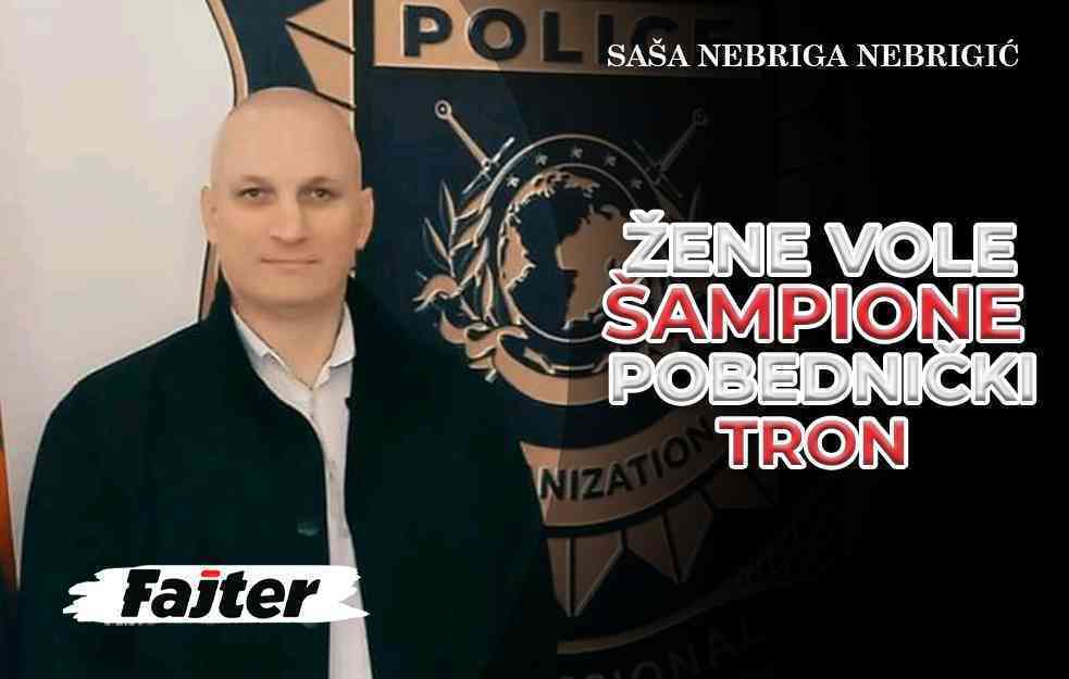 ŽENE VOLE ŠAMPIONE POBEDNIČKI TRON: SAŠA NE<span style='color:red;'><b>BRIGA</b></span> NEBRIGIĆ (VIDEO)